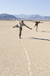 Me And My Friend Zach On The Racetrack Playa